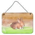 thumbnail image 1 of Carolines Treasures BB7410DS812 Rabbit Watercolor Wall or Door Hanging Prints, 1 of 1