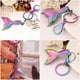 thumbnail image 2 of 1pc belleza de pescado cola llave anillo de metal anillo de llave creativa adorno colgante, 2 of 5