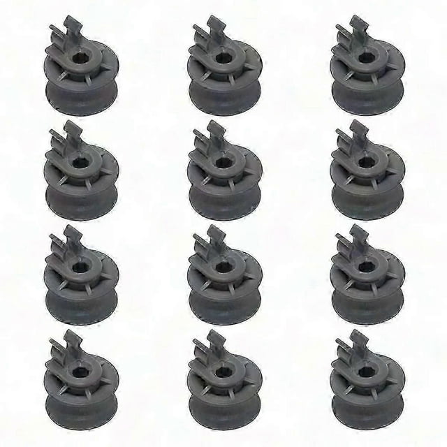 12 Pack 4581DD3002A Dishwasher Upper Dishrack Roller Wheels Replacement for Ldf6920st Ldf6920bb