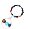 thumbnail image 4 of 1pc Fashion Eight Planets Styled Bracelet Galaxy System Planetary Wrist Chain, 4 of 6