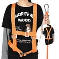 thumbnail image 1 of 6 Stypes Outdoor Adjustable Climb Harness Safety Belt Rescue Rope Aerial Work Small Buckle 5m, 1 of 14