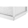 thumbnail image 5 of Elegant Decor Modern 48" Clear Crystal Mirrored Accent Coffee Table, 5 of 9