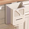 thumbnail image 5 of Meitianfacai Hanging Kitchen Trash Can Plastic Foldable Bin Wall Mounted for Cabinet Door, Perfect for Organizing Small Spaces in Your Home - Hang in Kitchen, Car, Bedroom, or Bathroom, 5 of 6