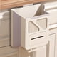 thumbnail image 5 of Cubo de basura plegable de montaje en pared, ahorro de espacio, multiusos, alta capacidad de carga, gris, 5 of 6