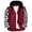 Mens Hoodies & Sweatshirts Red, variant on Mens Button-Down Shirts with Pockets and Hoodie Long Sleeve Shackets Jackets Casual Plaid Printed Thermal Warm Going-Out Work Outerwear Hoodies