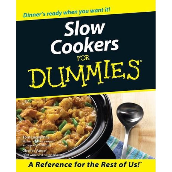 Pre-Owned Slow Cookers for Dummies (Paperback) 0764552406 9780764552403
