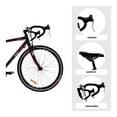 thumbnail image 4 of Bicicleta De Ruta Monk Flug Rodada 700 Negro rojo, 4 of 5