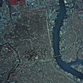 thumbnail image 2 of Satellite view of Philadelphia  Pennsylvania Poster Print, 2 of 2