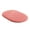 Watermelon Red, variant on Naierhg Water Absorbent Oval Plush Non-Slip Floor Mat Rug Living Room Doormat Carpet Wine Red