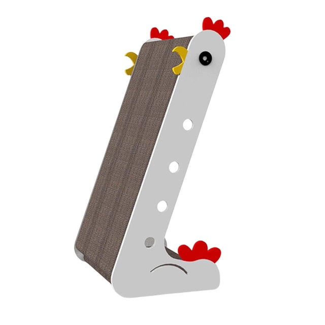 Poste para rascar gatos, sofá para mascotas, juguetes interactivos, cama para rascar corrugada Pollo jinwen Almohadilla para rascar gatos