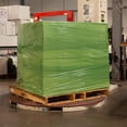 thumbnail image 2 of MMBM Machine Green Stretch Wrap 1 Roll 20" x 5000' 80 Gauge Dark Opaque Plastic Film for Moving Wrapping, 2 of 6