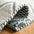thumbnail image 7 of SAFAVIEH Natura Aaron Geometric Wool Area Rug, Ivory/Green, 5' x 8', 7 of 7