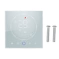 thumbnail image 2 of Smart Home Thermostat with LED Display, Energy Saving, Programmable Wall Mounted Thermostat for AC95-240V Square Concealed Box, 2 of 7
