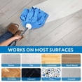 thumbnail image 6 of Matthew Microfiber Cloth Mop Compatible with Ceda Microfiber Cloth Mop Refill,Stainless Steel Spin Mop Replacement 54" Handle with Wet Mop 2 Mop Heads w/1 Handle Incl.2Pcs Microfiber Cloth-Blue, 6 of 7