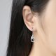 thumbnail image 5 of Pendientes de mujer Pendientes largos de plata Pendientes temperamentales Pendientes para mujeres y niñas, 5 of 5
