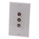 thumbnail image 3 of Placa de pared decorativa Strade Fareast Limited 3 Acopladores RCA Hembra Rojo Amarillo 4 piezas, 3 of 8