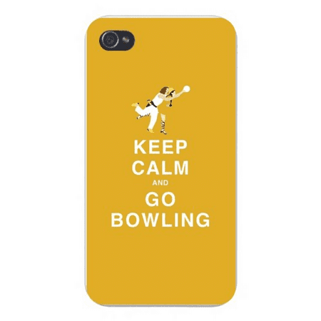Apple Store Bowling Green Apple Iphone Custom Case 5 / 5s AND SE White Plastic Snap on - Keep Calm and Go Bowling Green ()