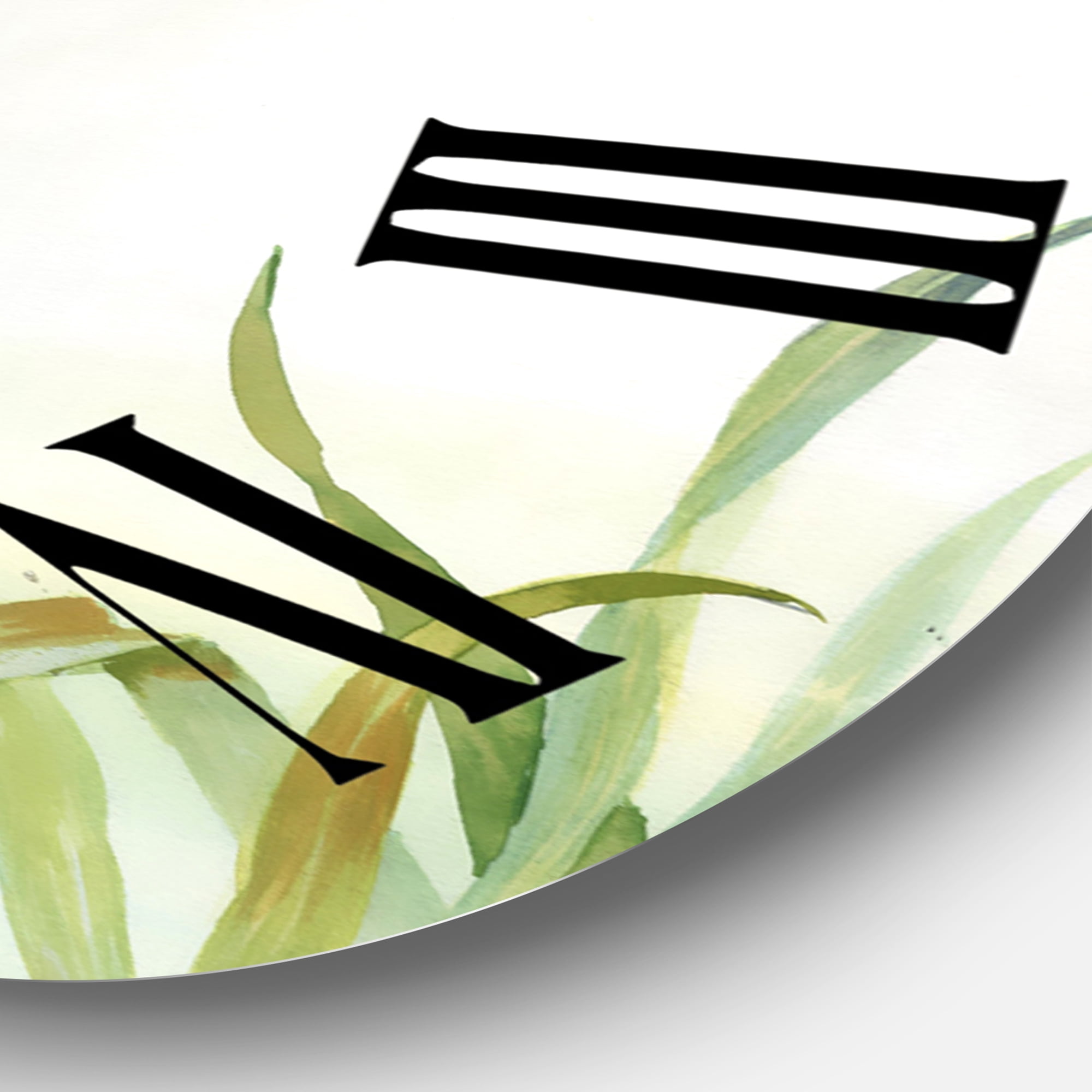 Designart 1 in Quartz Traditional Wall Clock