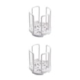 thumbnail image 2 of Wosthever Estante para secar platos, platos de cuenco, soporte de almacenamiento en seco, encimera, vajilla de cocina, escurridor, accesorio para Blanco 2piezas, 2 of 6