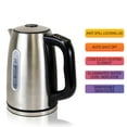 thumbnail image 4 of Kenmore 1.7L Cordless Electric Tea Kettle with 6 Temperature Pre-Sets, 4 of 5