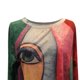 thumbnail image 5 of ICHUANYI Clearance Women's O-Neck Printing Loose Casual Fashion Long Sleeve T-shirt Blouse Tops(Green, XXL) Ichuanyi Ichuanyi, 5 of 5