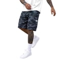 thumbnail image 2 of JoveMarine Men's Camouflage Cargo Shorts, American Retro Loose Fit, Lightweight Thin Work Shorts for Summer Outdoor and Daily Wear Army Green L, 2 of 4