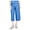 Blue - mediumwash, variant on Rachel Roy Womens Wide-Leg Casual Cropped Pants, Blue, 30