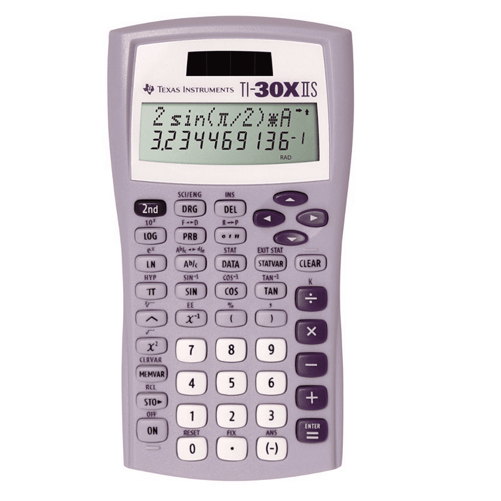Texas Instruments TI30XIIS Scientific Calculator, Lavender