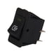 thumbnail image 1 of 12V 35A Universal Car Fog Light Rocker Switch LED Dash Dashboard 4Pin Amarillo, 1 of 6