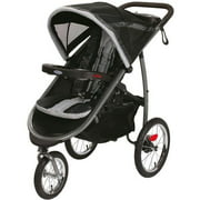 Angle View: Graco FastAction Fold Jogger Click Connect Jogging Stroller, Gotham