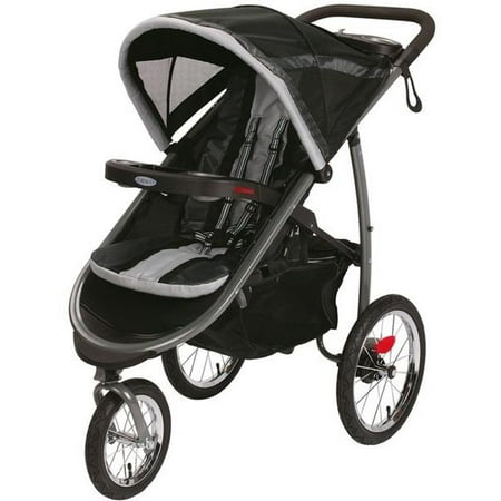 Graco FastAction Fold Jogger Click Connect Jogging Stroller, Gotham