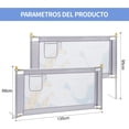 thumbnail image 3 of Barandilla Protector De Cama Infantil Barra De Seguridad 135 Color Lavanda, 3 of 8