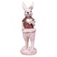 thumbnail image 5 of Miniaturas para decoración Figura de conejo de Pascua Arte de resina Artículo de casa de muñecas de conejo Corazón de plata, 5 of 9