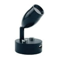 thumbnail image 2 of 3W LED Luz de lectura 12V-24V Aluminio Mini táctil regulable Lámpara de noche Negro 3000K Cola Lampara de lectura, 2 of 5