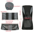thumbnail image 4 of 9pcs Universal Car Seat Covers Full Set Waterproof Car Seat Protector Cushions Front Rear Car Seat Covers Car Accessories Four Seasons Fit for Auto Truck Van SUV, 4 of 10