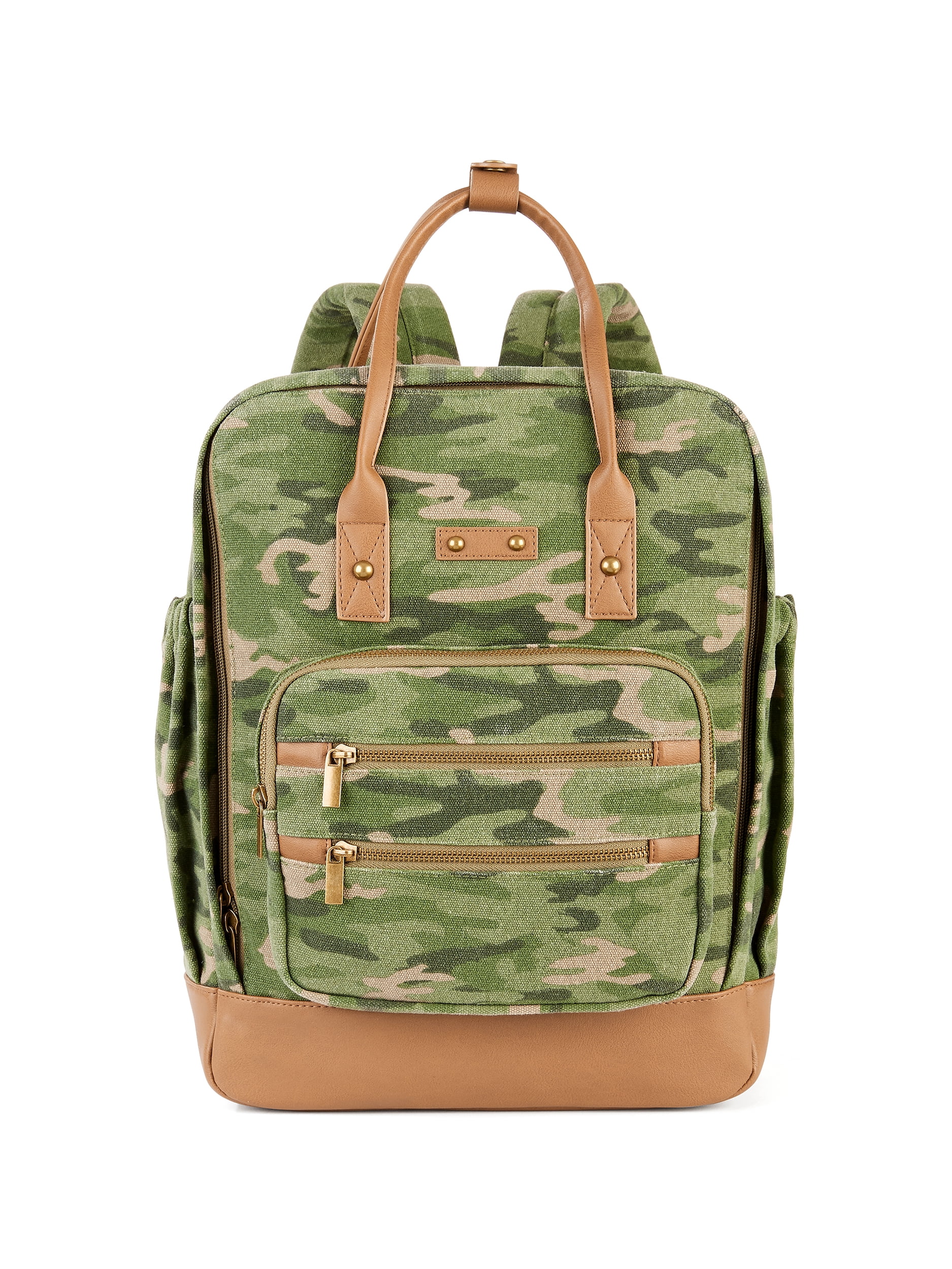camo backpack women's