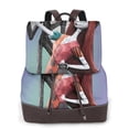thumbnail image 1 of Goofa The Nightmare Before Christmas Pattern Leather Backpack Purse for Women Fashion Multipurpose Design Handbag Ladies Shoulder Bags Travel Backpack, 1 of 4