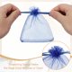thumbnail image 5 of Bolsas de organza Uxcell, bolsas de regalo de malla transparente con cordón para joyas, Navidad, bodas, festivales, fiestas, dulces, rosa oscuro 4 x 5 pulgadas, 5 of 7