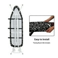 thumbnail image 4 of HELLHERO Stretchy Home Ironing Board Cover, Paw prints Print Ironing Board Cover Protector, Comfortable Soft Ironing Protector for Ironing Board, Scorch Resistant and Dustproof, 4 of 5