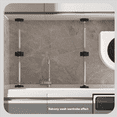 thumbnail image 4 of 4X Stainless Steel Telescopic Support Rod Cabinet Support Rod High Hardness Sink Support Bracket Load-Bearing 300 Kg, 4 of 7