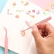 thumbnail image 3 of DIY Color puntiagudo codo Clip Macaron pestañas hechas a mano manual pinzas de acero inoxidable, 3 of 7