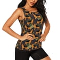 thumbnail image 2 of Balery German Shepherd Dog Camiseta sin mangas estampada ligera para mujer, tops de entrenamiento sin mangas, camisetas de yoga transpirables de secado rápido.-Medium, 2 of 7