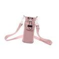 thumbnail image 1 of Bolsa para botella de agua con correa, funda para taza, soporte para teléfono, para escalada y pesca Rosa, 1 of 9