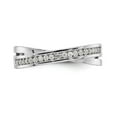 thumbnail image 4 of 14K White Gold Ring Band Wedding Diamond Round, 4 of 7
