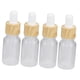 thumbnail image 1 of Travel-Friendly Essential Oil Bottles 4 Pack Refillable Glass Dropper Bottles 10ml for Aromatherapy and Subpackaging, 1 of 5