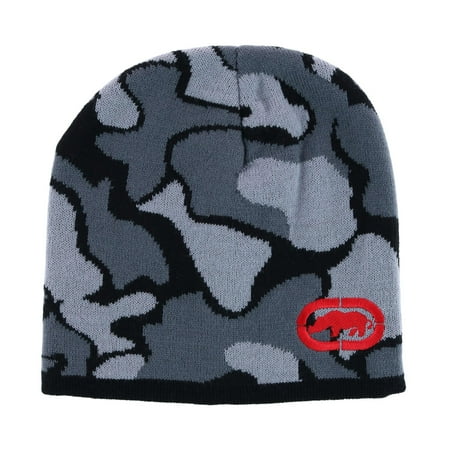 Ecko Camo Knit Beanie Winter Hat (Men's) | Walmart Canada