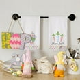 thumbnail image 2 of Easter Kitchen Towels Set of 2,Colorful Bunny Carrots Dish Towels 18x26 Inch Drying Dishcloth,Farmhouse Home Seasonal Spring Decorations, 2 of 6