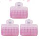thumbnail image 5 of EeaseMX 9 rulos para el cabello autoadhesivos para peinar (1 juego/3 unidades, grandes, rosa), 5 of 8
