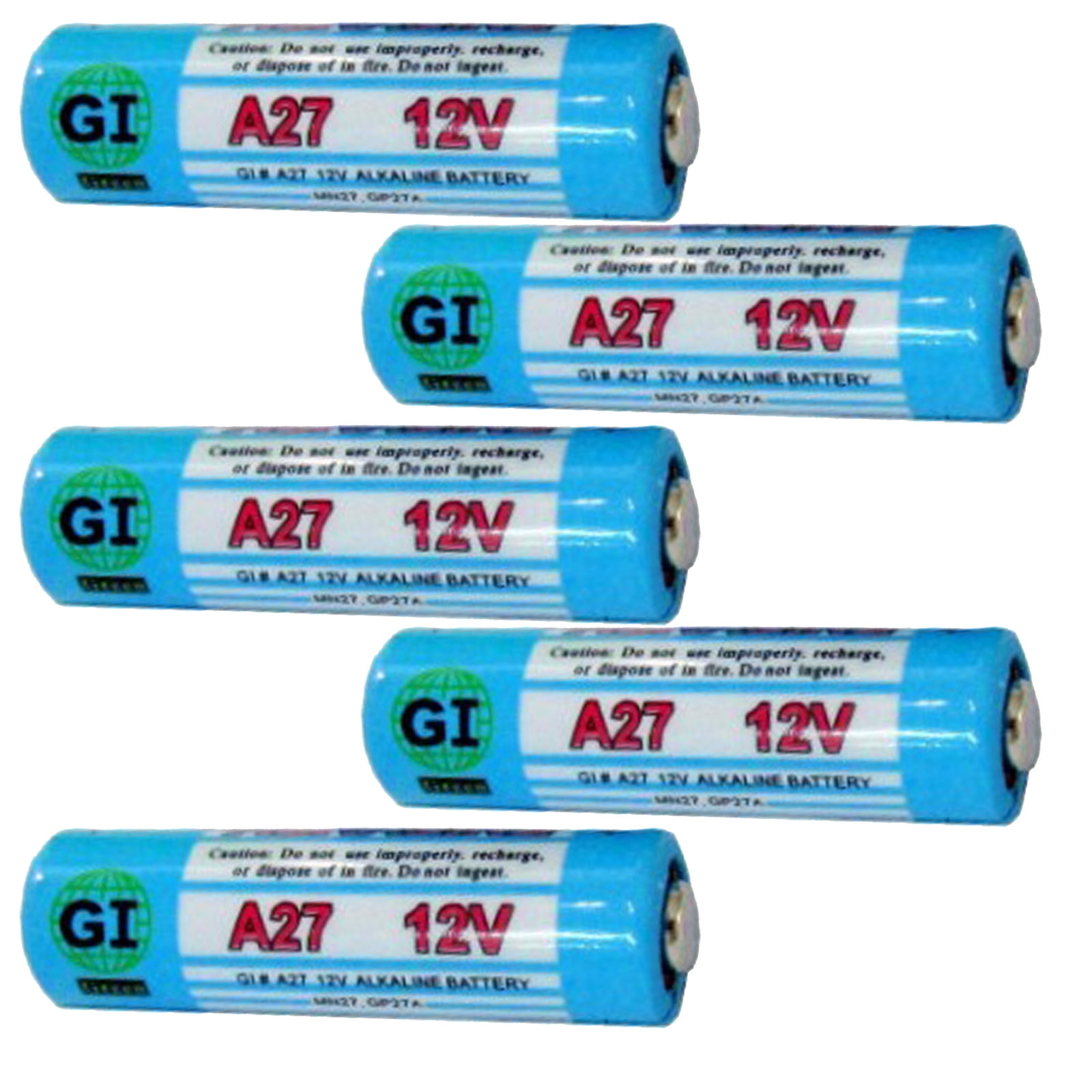 5pcs A27 Alkaline 12V Batteries G27A MN27 GP27A AG27 L828 FAST USA SHIP