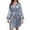 Z-Grey2, variant on Womens Robe Satin Medium Sleeve Satin Imitation Silk Cardigan Bathrobe Casual Daily Housecoat Nightwear Nightgowns